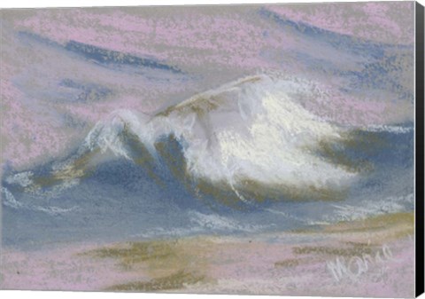 Framed Wave Portrait No. 49 Print