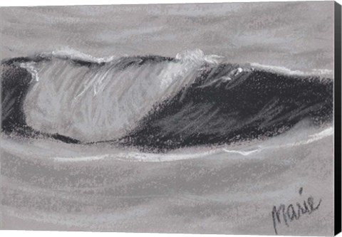 Framed Wave Portrait No. 54 Print