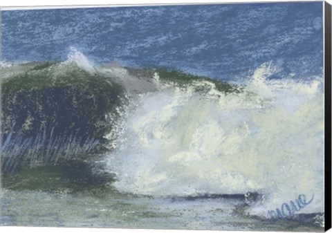 Framed Wave Portrait No. 75 Print