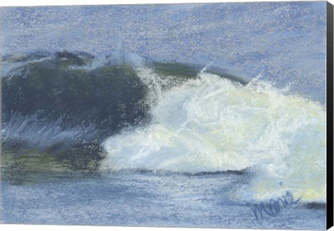 Framed Wave Portrait No. 76 Print