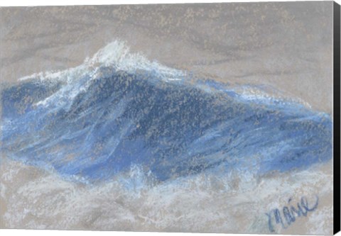 Framed Wave Portrait No. 87 Print