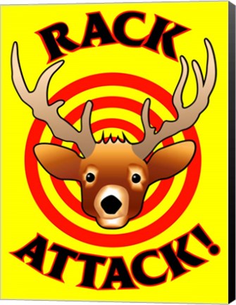 Framed Rack Attack Print