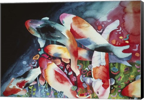 Framed Cosmic Fish Print