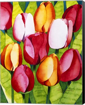 Framed Tulip Time Print