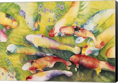 Framed Pui&#39;s Fish Print