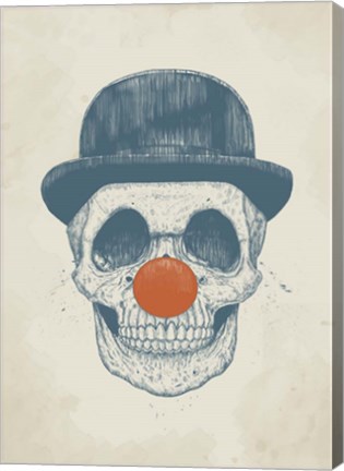 Framed Dead Clown Print