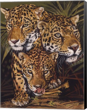 Framed Forest Jewels Print