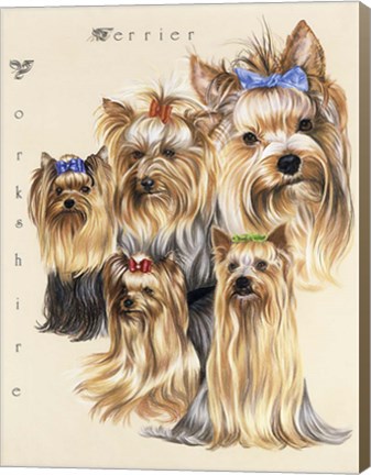 Framed Terrier Print