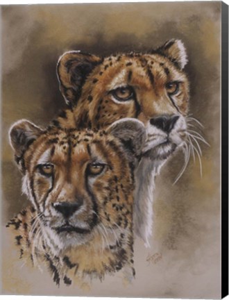 Framed Twins Print