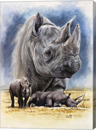 Framed Precarious Print