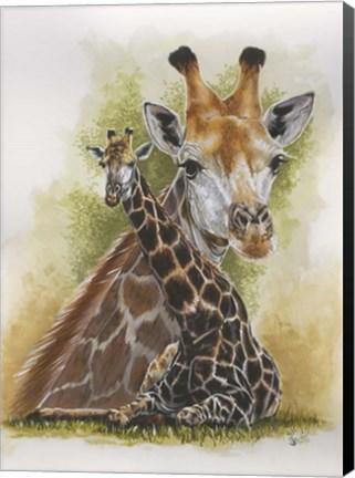 Framed Stateliness Print