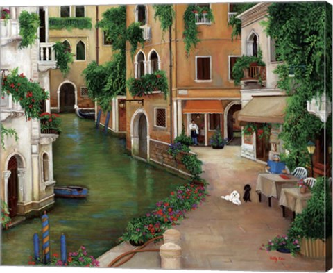 Framed Best Friends In Venice Print