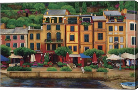 Framed Buongiorno Portofino Print