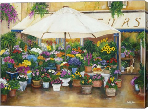Framed Fleurs De Princess Print