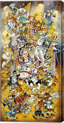 Framed Circus 2 Print