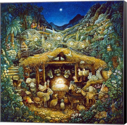 Framed Silent Night Print