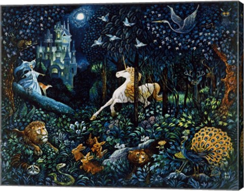 Framed Unicorn Print