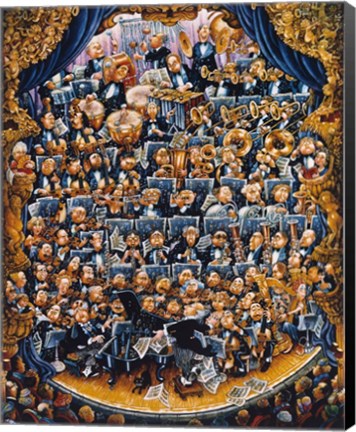 Framed Symphonia Print