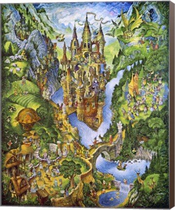 Framed Castle Print