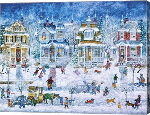 Framed Wintertime Print