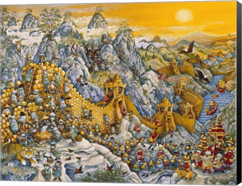 Framed China Wall Print