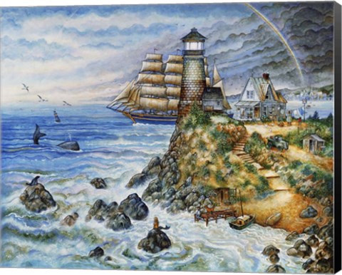 Framed Morning Light Print