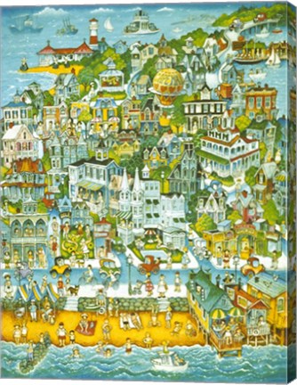 Framed Cape May Summer Print