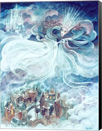 Framed Snow Queen 2 Print