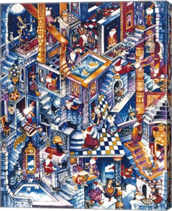 Framed Wizards&#39; Castle Print