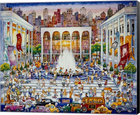 Framed Lincoln Center Print