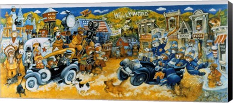 Framed Keystone Kops Print