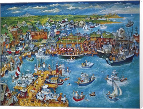 Framed Lobster House Print