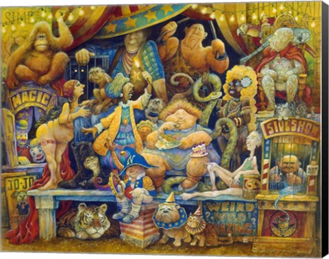 Framed Sideshow Print