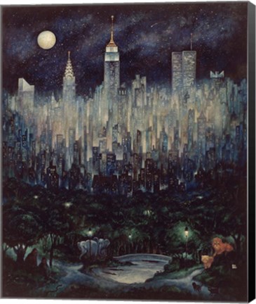 Framed Jungle Moon Print