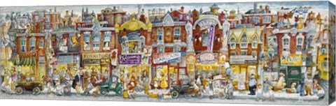 Framed Oh, The Street Where I Lived Print