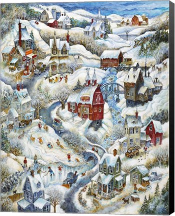 Framed Country Winter (2) Print