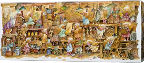 Framed And So They Started Out... Print