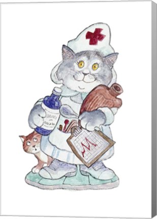 Framed Nurse Print