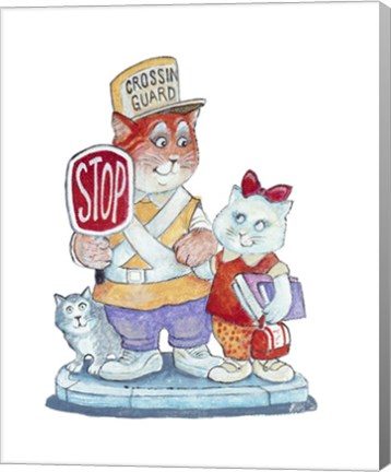 Framed Crossing Guards Print