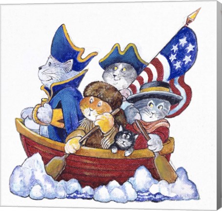 Framed Potomac Cats Print