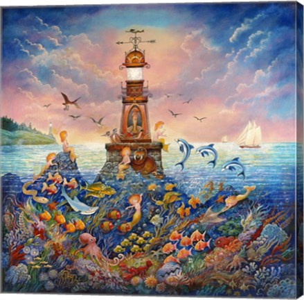 Framed Untitled - Underwater Print