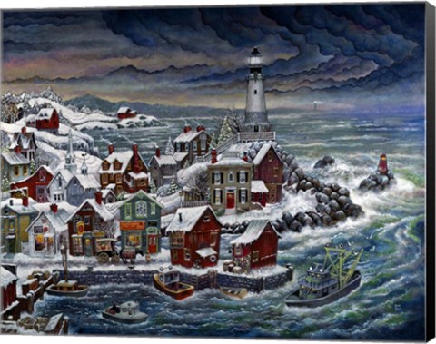 Framed Winter Light Print