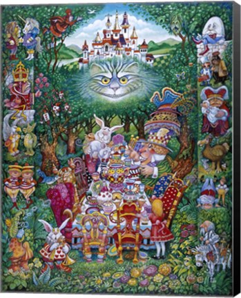 Framed Tea Party Print