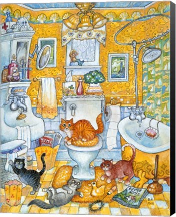 Framed Mellow Yellow Print