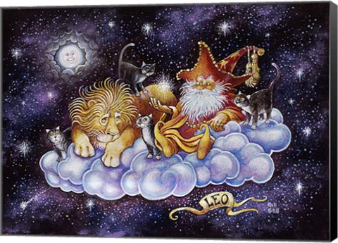 Framed Leo Print