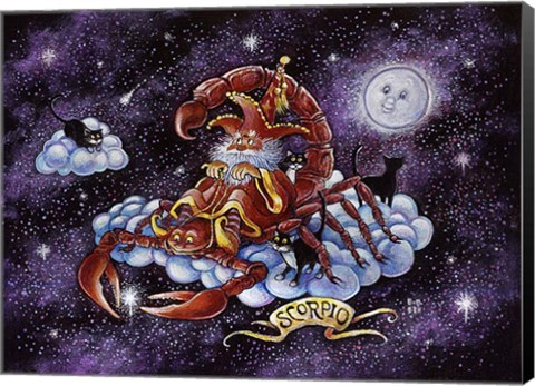 Framed Scorpio Print