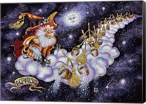 Framed Aquarius Print