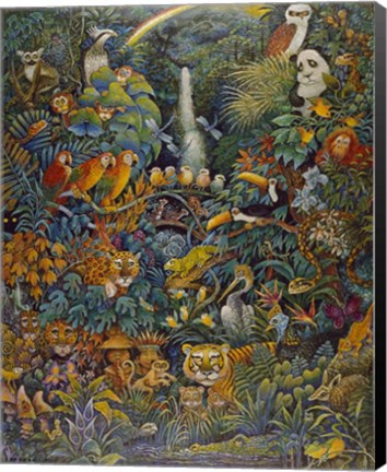 Framed Rainforest Print