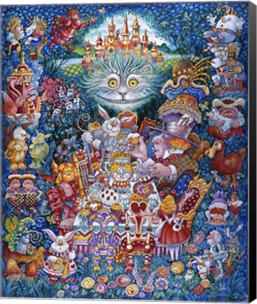 Framed Tea Party 2 Print