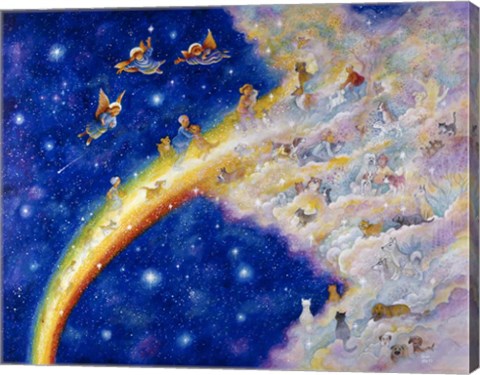 Framed Rainbow Bridge Print